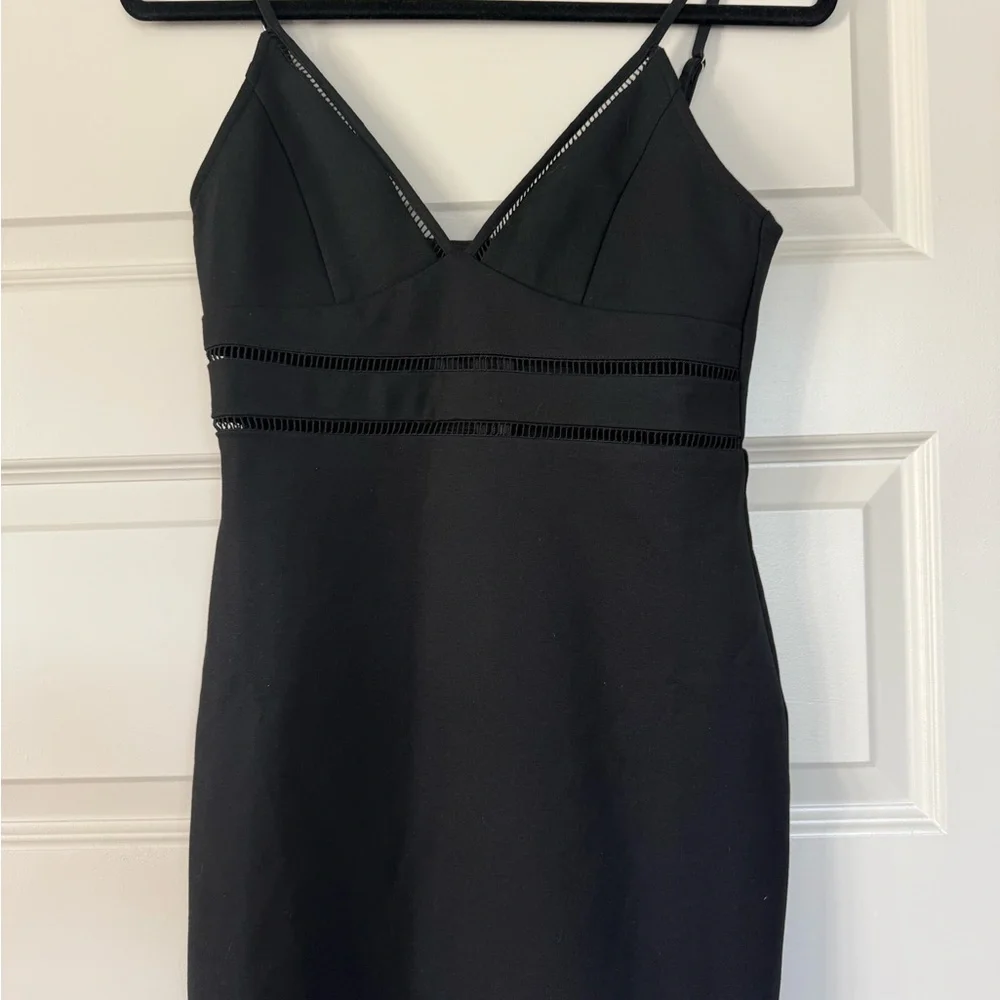 Lulu's Black Mini Dress - Picture 3 of 3